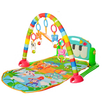 Дитячий килимок для немовляти HE0603 з піаніно (Зелений) фото