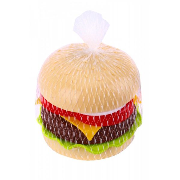 Дитяча іграшка "Гамбургер-пірамідка" ТехноК 8690TXK, 7 деталей фото