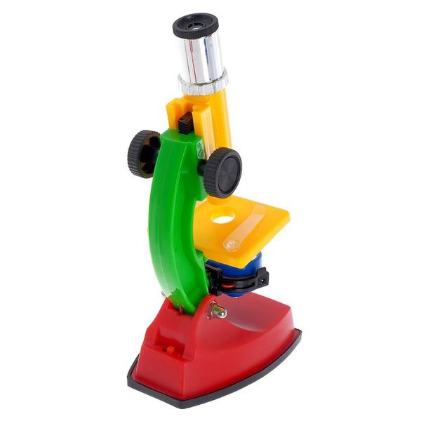 Дитячий іграшковий мікроскоп з аксесуарами 3102C (Різнобарвний) фото