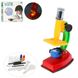 Дитячий іграшковий мікроскоп з аксесуарами 3102C (Різнобарвний) фото 2 з 7