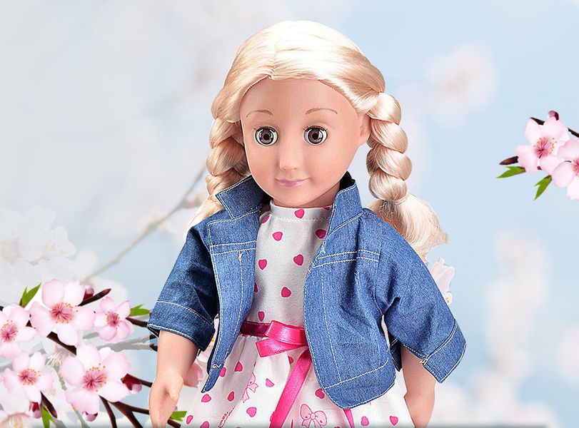 Лялька для дівчат "A" 2050 М'який фото