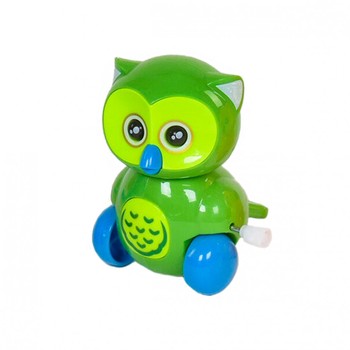 Заводная игрушка 6621 "Сова" (Зелёный) фото