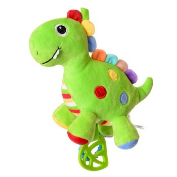 Підвіска на коляску Динозавр Limo Toy F08271AN м'який з шуршалкою фото