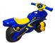 Детский беговел мотоцикл с звуковыми эффектами Полиция желто-синий 0139/57 фото 2 из 5