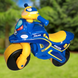 Детский беговел мотоцикл с звуковыми эффектами Полиция желто-синий 0139/57 фото 1 из 5