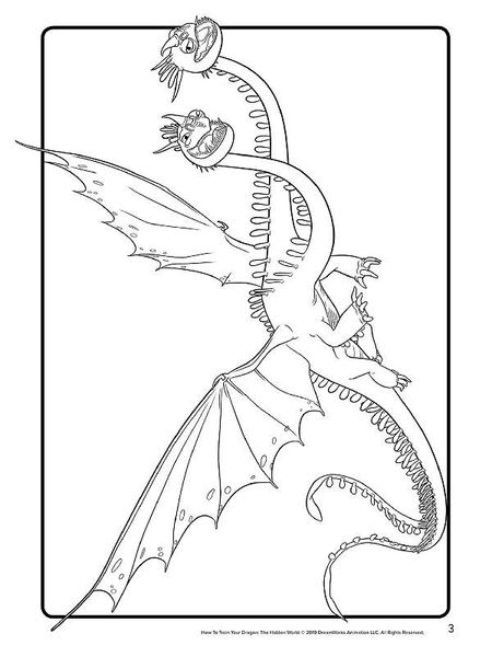 Книжка-раскраска с наклейками Как приручить дракона Закладки 1271002 на укр. языке фото