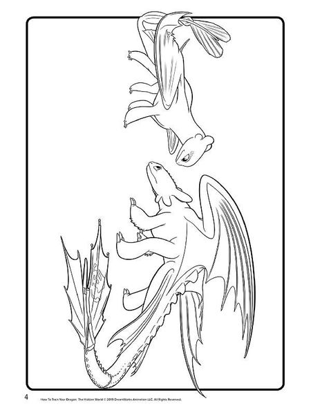 Книжка-раскраска с наклейками Как приручить дракона Закладки 1271002 на укр. языке фото