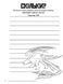 Книжка-раскраска с наклейками Как приручить дракона Закладки 1271002 на укр. языке фото 2 из 5