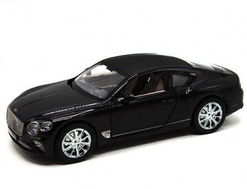 Коллекционная игрушечная машинка Bentley AS-2808 инерционная (Черный) фото