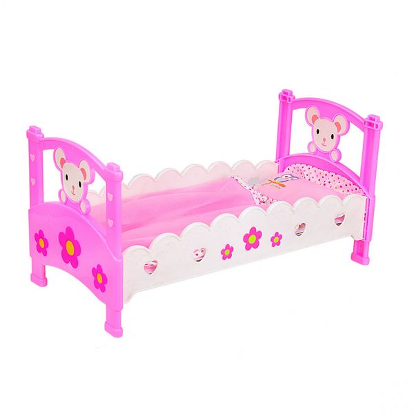 Кроватка для куклы RL005 с аксессуарами 50х27 см фото