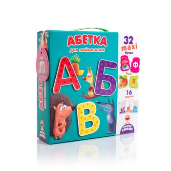 Детская настольная игра "Абетка" VT2911-10 для самых маленьких фото
