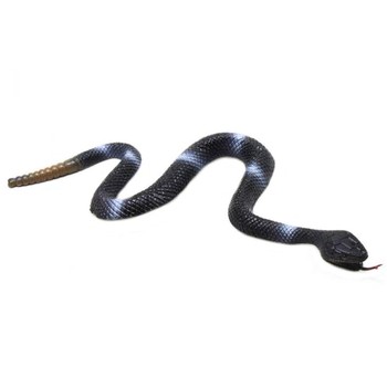 Игрушка змея Y16 погремушка, 25 см (Черный) фото